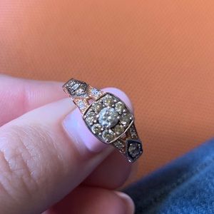 Levian chocolate diamond ring